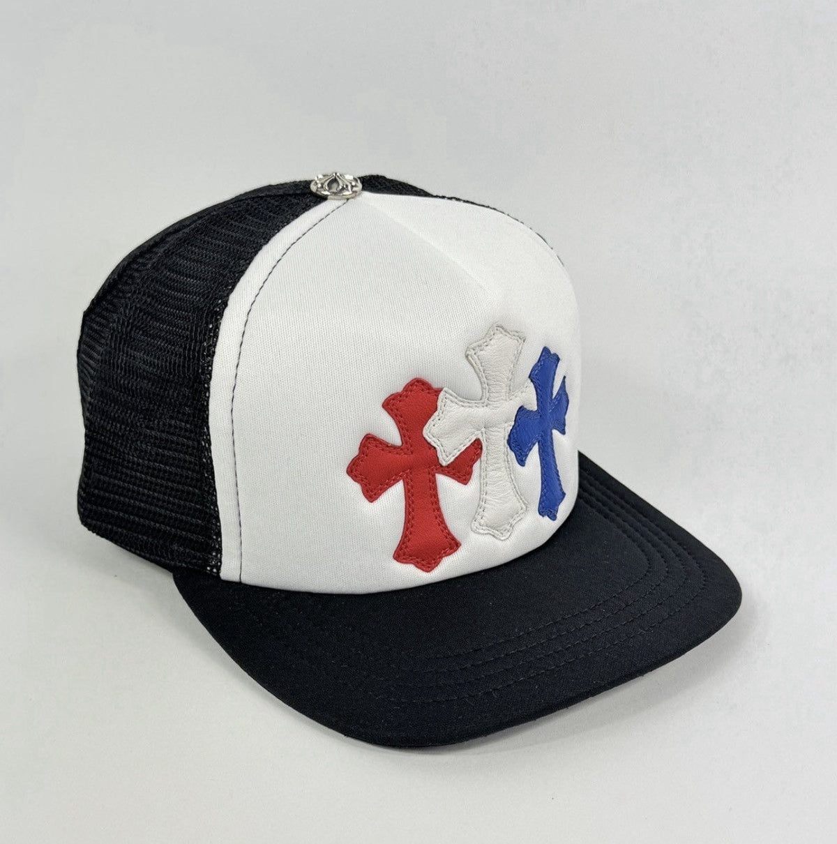 Chrome Hearts Cross Patch Logo Trucker Cap, photo 3