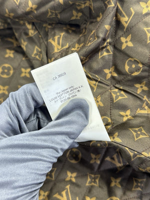 Louis Vuitton Glitter Monogram Bomber Jacket FW22/23, photo 13