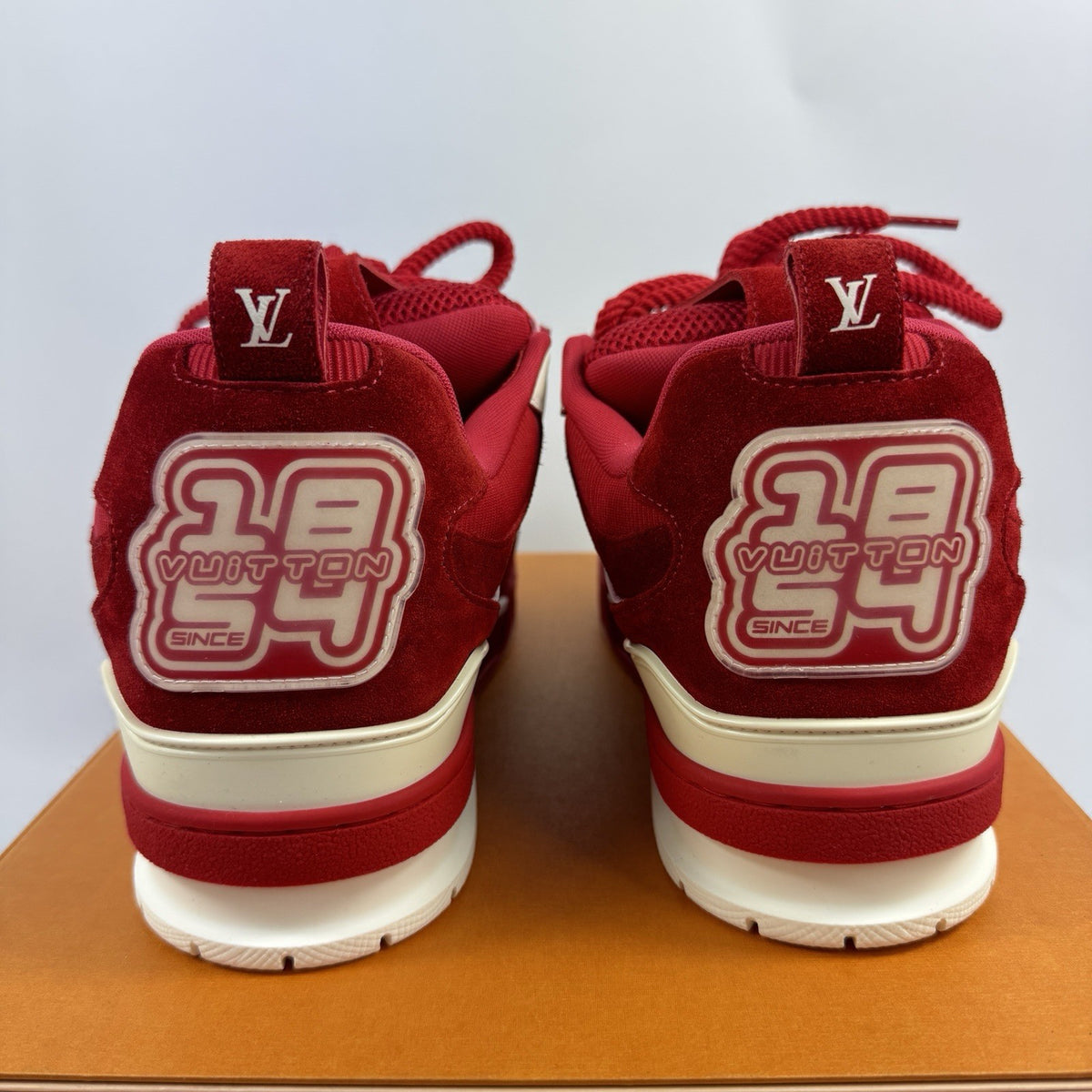 Louis Vuitton x Virgil Abloh Red SK8 Trainers, photo 5
