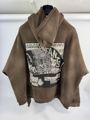Enfants Riches Deprimes ERD Records Graphic Print Hoodie, photo 4