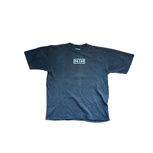 Nine Inch Nails NIN Box Logo Vintage T-Shirt, photo 1