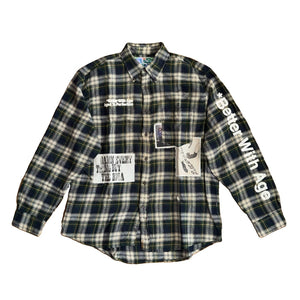 Better With Age Muir Repair Flannel Oversized Shirt, photo 2