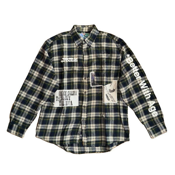 Better With Age Muir Repair Flannel Oversized Shirt, photo 1