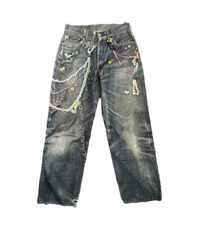 Acne Studios Loose Fit 1981F Mid Blue Jeans（写真1）