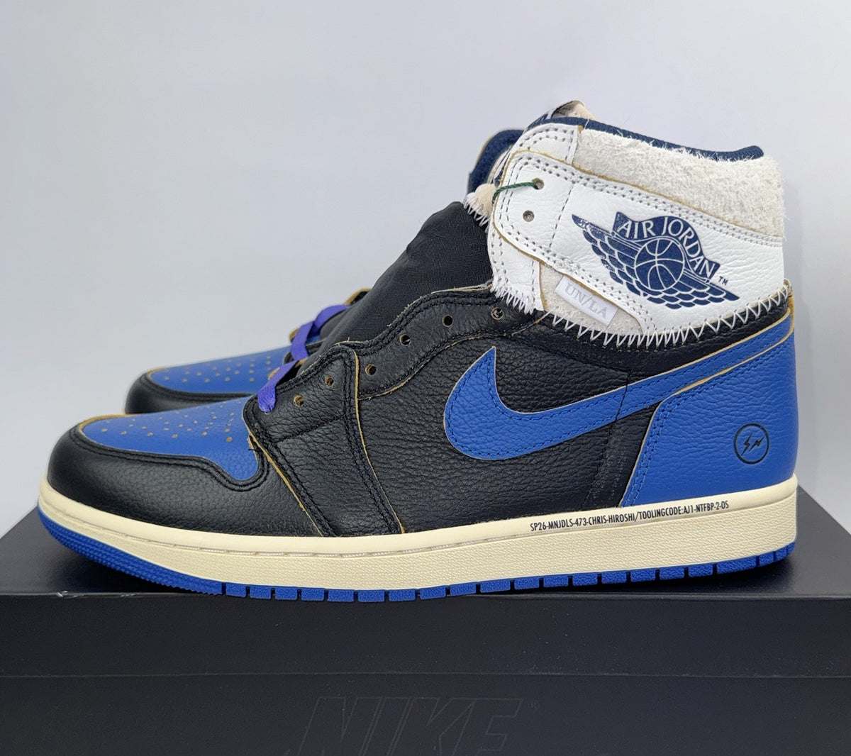 Nike Air Jordan 1 Retro High OG SP x Fragment Sneakers, photo 4