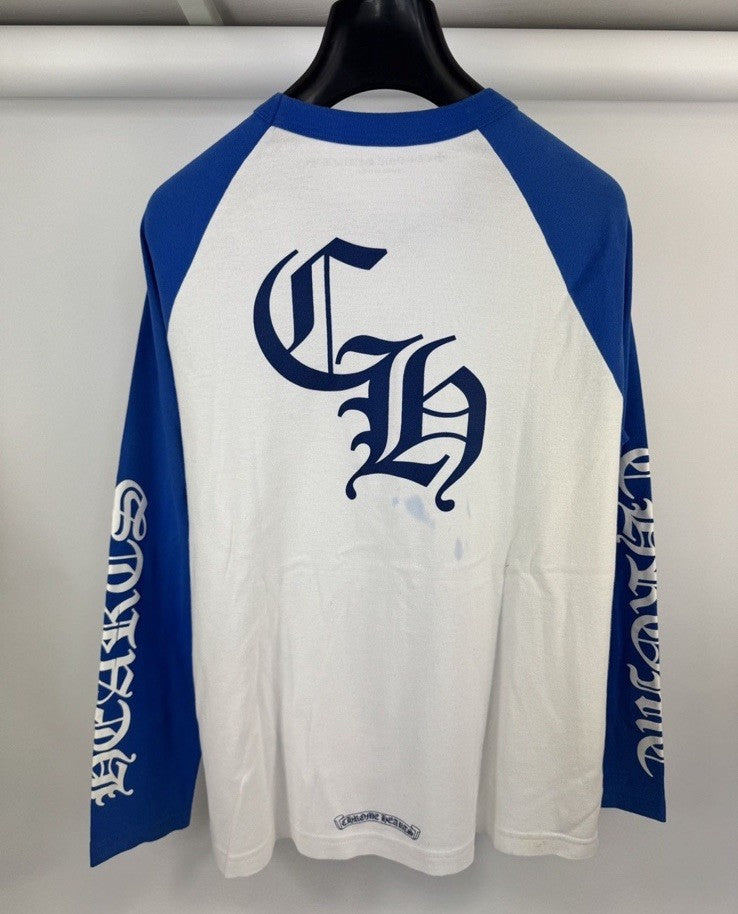 Chrome Hearts 1 of 1 Sample Leather Cross Long Sleeve T-Shirt, photo 4
