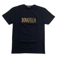 Versace x Kith Black Embroidered Donatella Medusa T-Shirt（写真1）