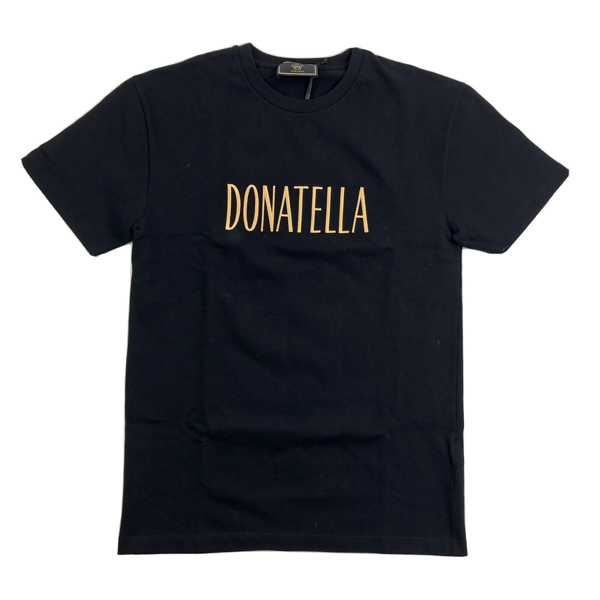 Versace x Kith Black Embroidered Donatella Medusa T-Shirt, photo 1