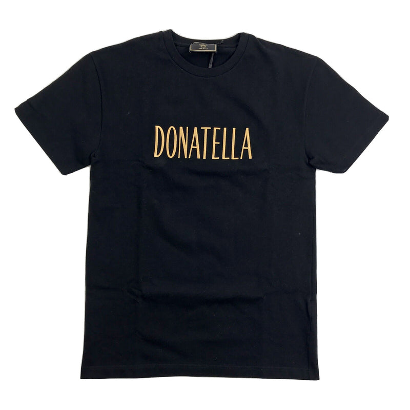 Versace x Kith Black Embroidered Donatella Medusa T-Shirt, photo 1