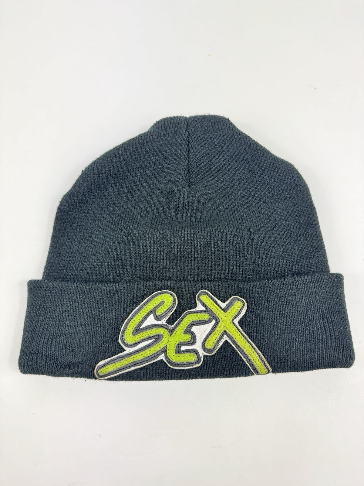 Chrome Hearts x Matty Boy 1 of 1 Sample Sex Records Lips Beanie, photo 3