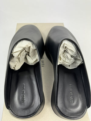 Fear of God Black Leather Backless Mules, photo 5