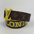 Louis Vuitton x Virgil Abloh ‘London’ Print Reversible Belt، الصورة 3
