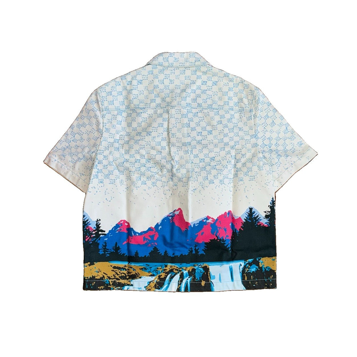 Louis Vuitton Landscape Shirt Sleeve Denim Over Shirt SS23, photo 2