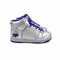 Nike Dunk High 2007 Dinosaur Dr. Silver Premium Sneakers، الصورة 1