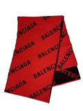 Balenciaga Logo Macro Allover Logo Scarf, photo 1