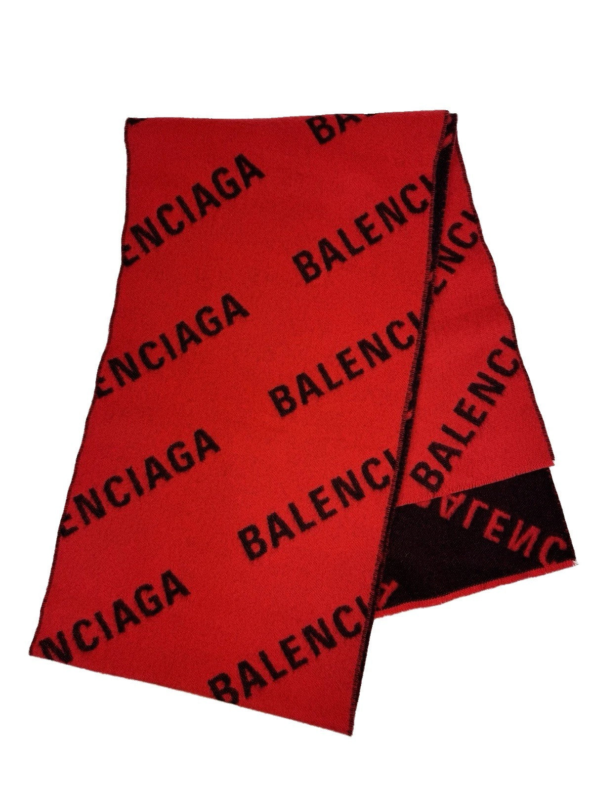 Balenciaga Logo Macro Allover Logo Scarf, photo 1