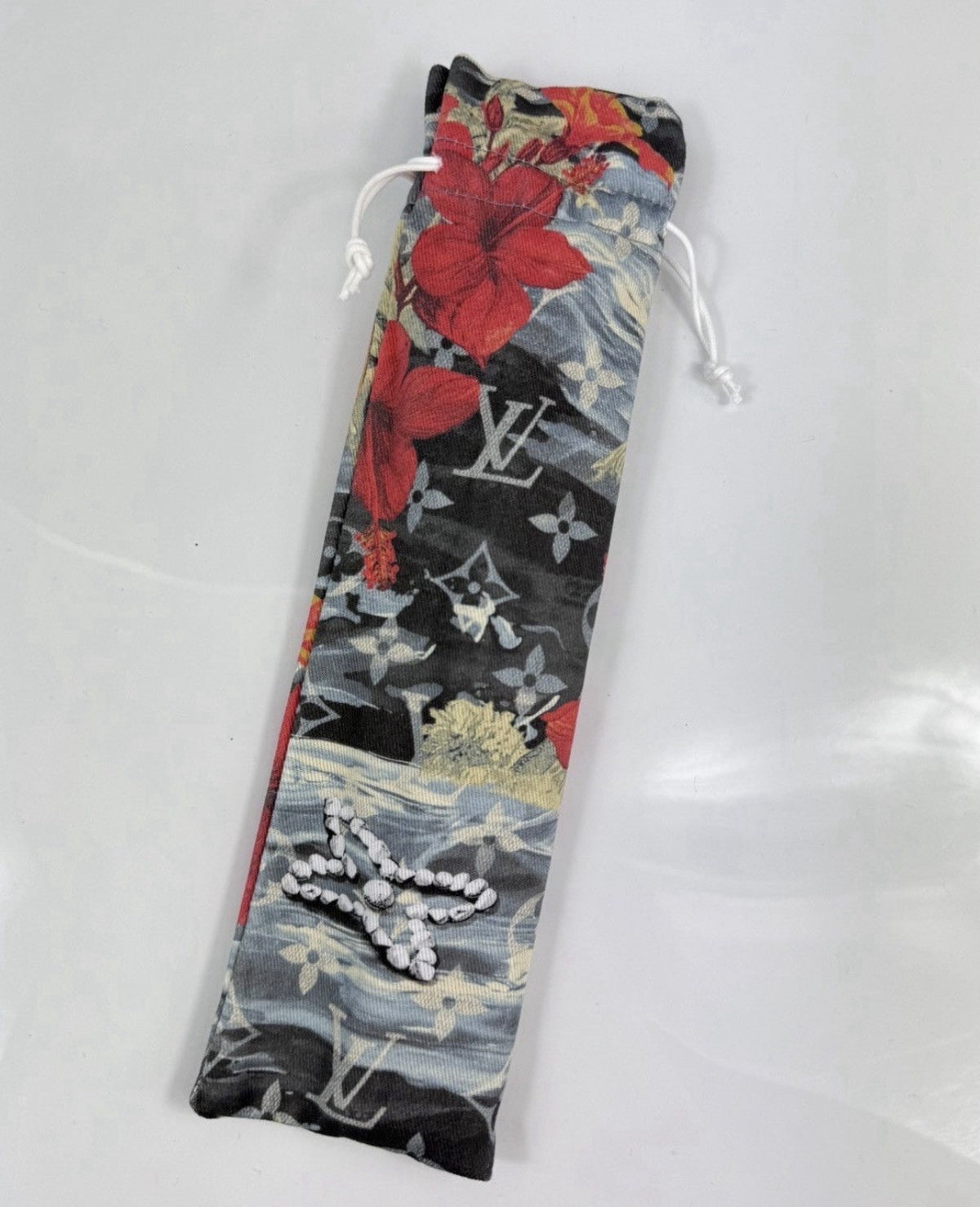 Louis Vuitton x Pharrell Williams Monogram Resort Print Folding Hand Fan, photo 7