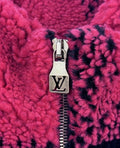 Louis Vuitton Damier Print Fleece Jacket، الصورة 5