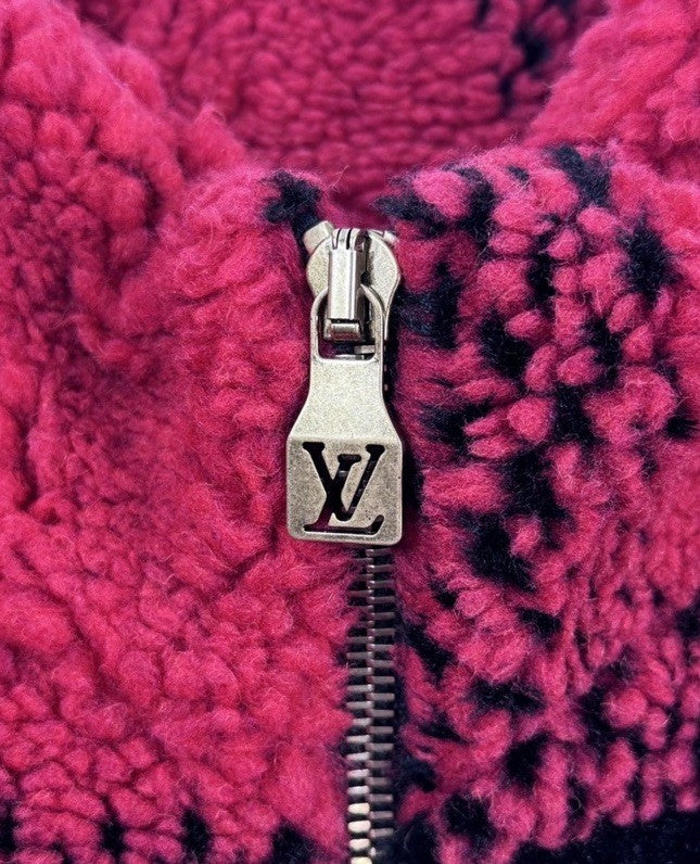 Louis Vuitton Damier Print Fleece Jacket, photo 5