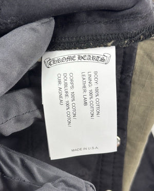 Chrome Hearts Camouflage Single Black Cross Silver Button Detailed Shorts, photo 10