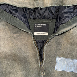 Enfants Riches Deprimes War Started Hooded Work Denim Jacket, photo 16