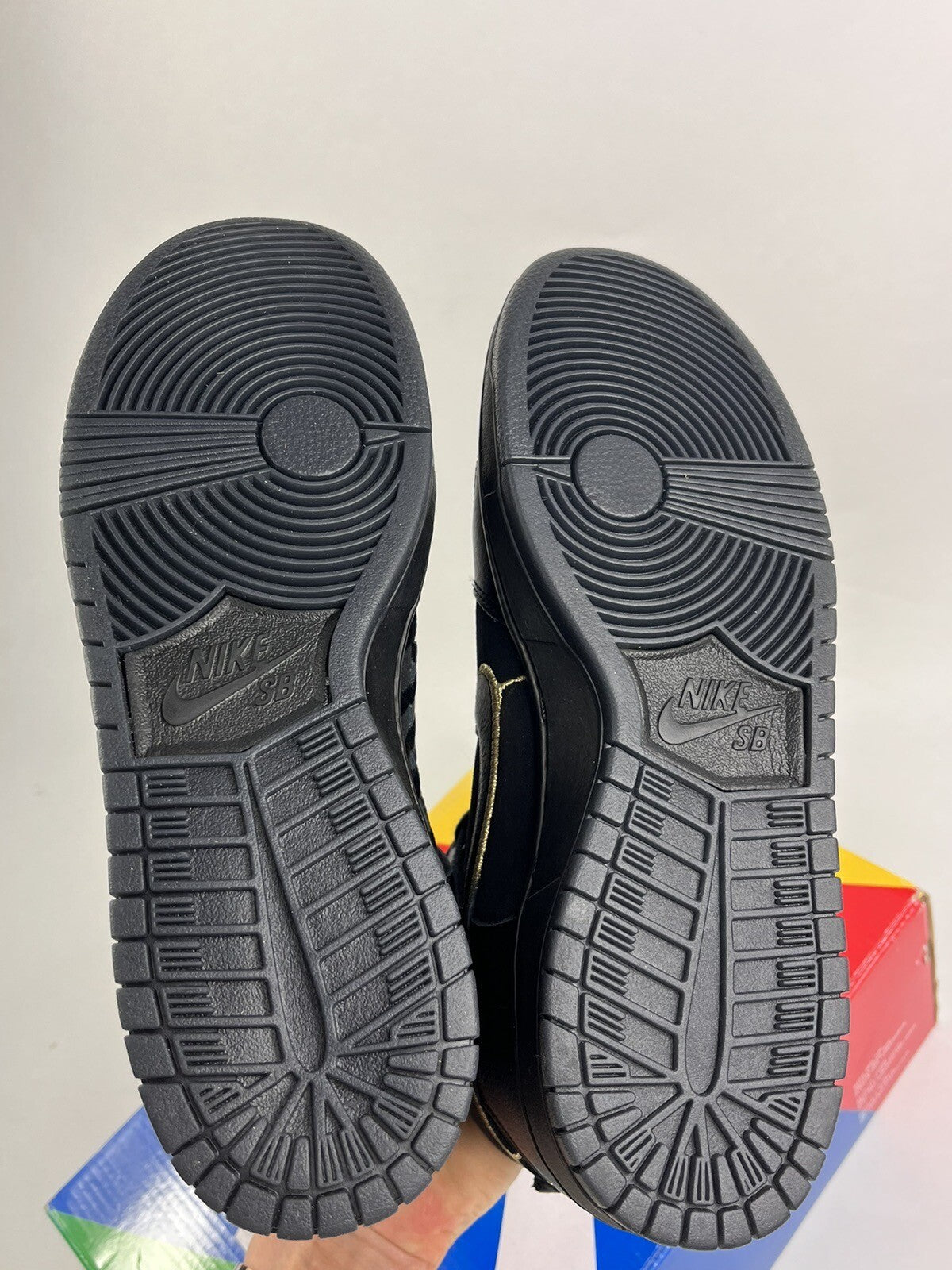 Nike SB Dunk High Pro QS Faust Black Gold, photo 7