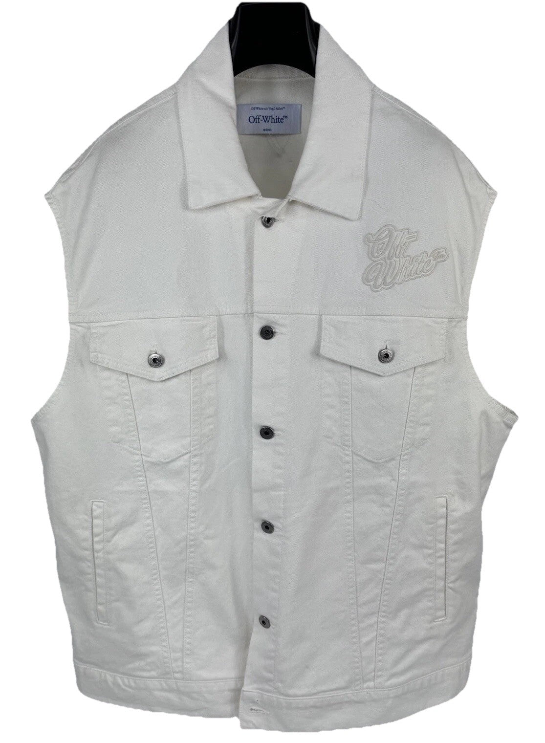 Off-White Oversized Denim Vest, photo 2