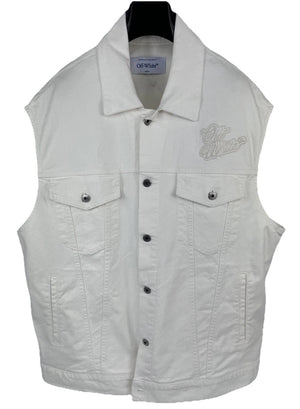 Off-White Oversized Denim Vest, photo 2
