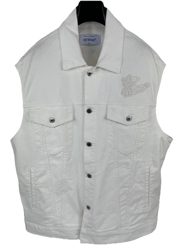 Off-White Oversized Denim Vest, photo 2