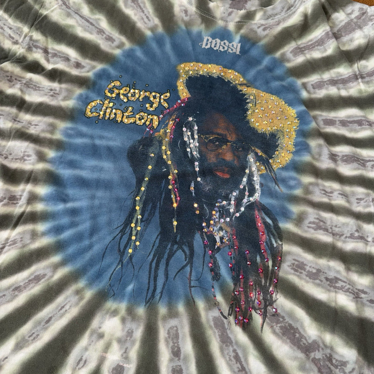Bossi 1 of 1 George Clinton Rhinestone Double Layered T-Shirt, photo 6