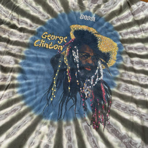 Bossi 1 of 1 George Clinton Rhinestone Double Layered T-Shirt، الصورة 6