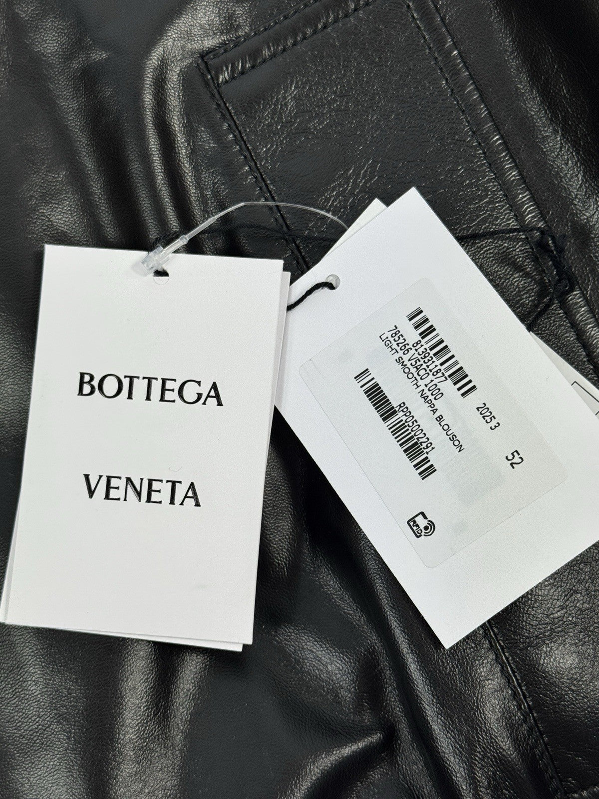 Bottega Veneta Blouson Nappa Leather Regular Fit, photo 6