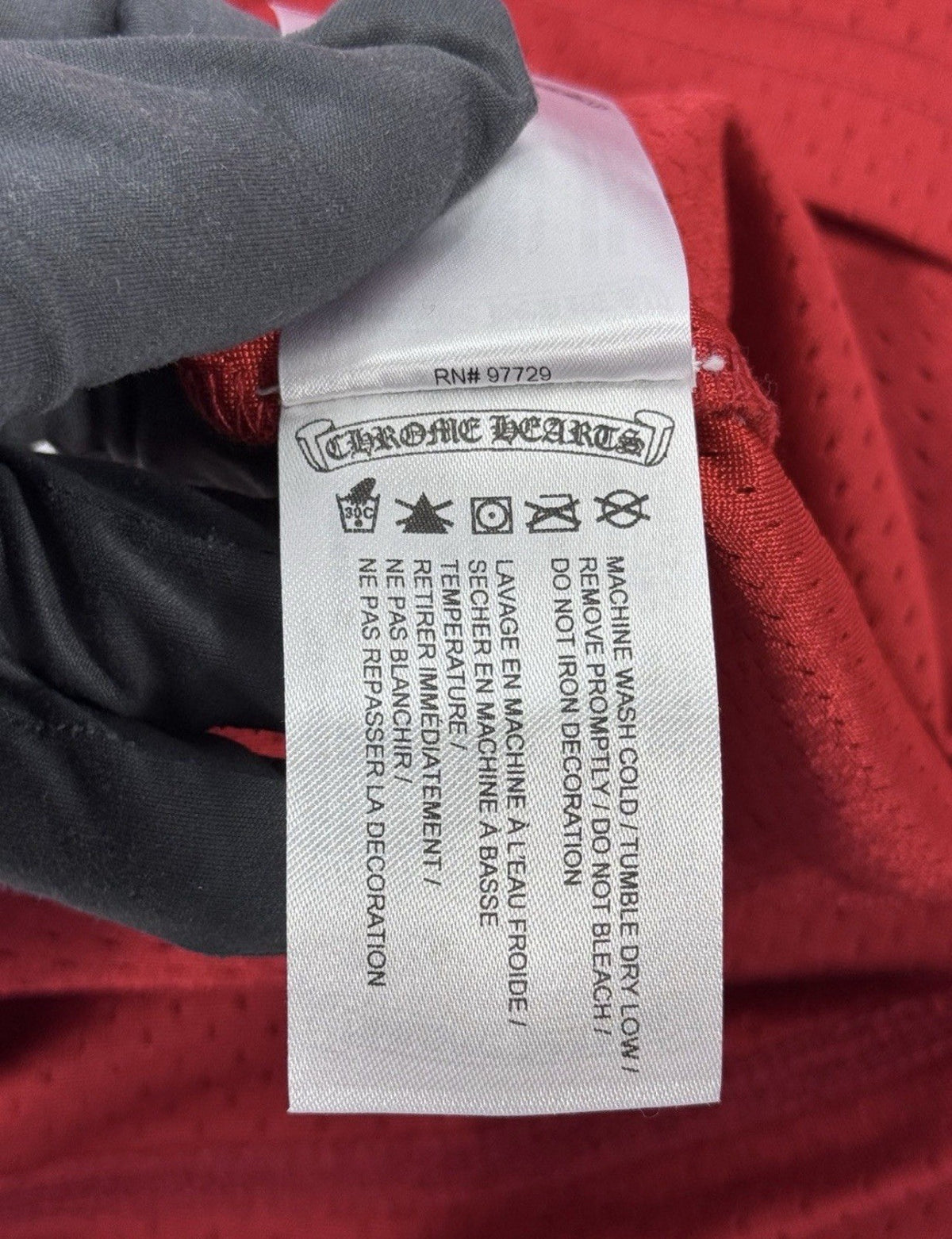 Chrome Hearts Form Team Print Mesh Jersey, photo 9