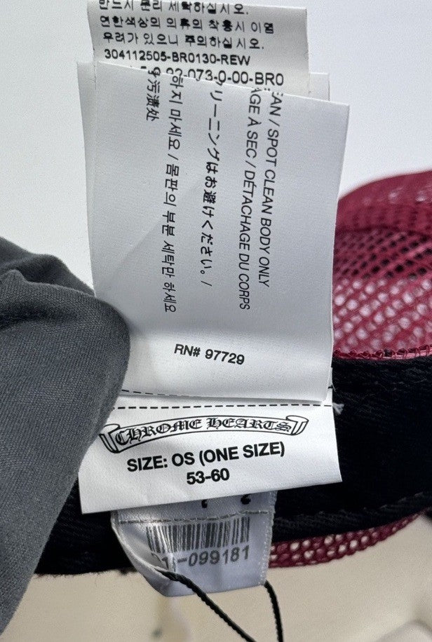 Chrome Hearts F*** Logo Embroidered Trucker Cap, photo 11