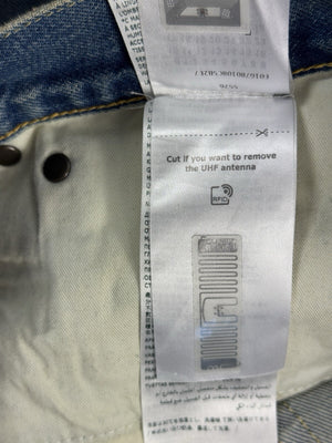 Maison Margiela Panelled Straight Leg Baggy Jeans، الصورة 11