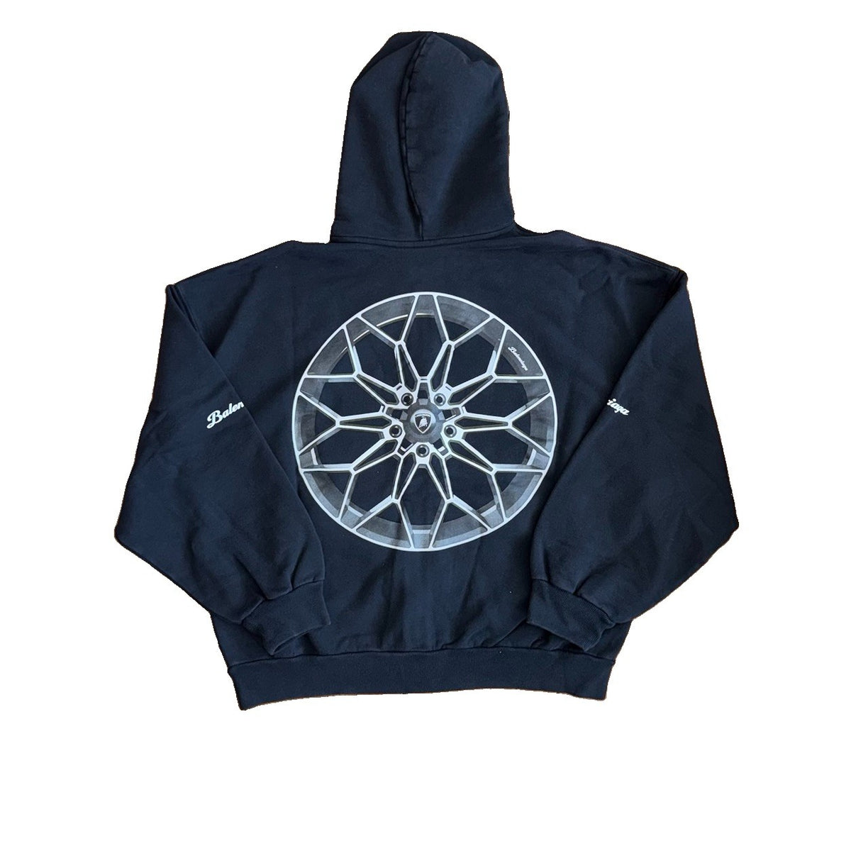 Balenciaga x Lamborghini Graphic Print Zip Up Jumper, photo 2