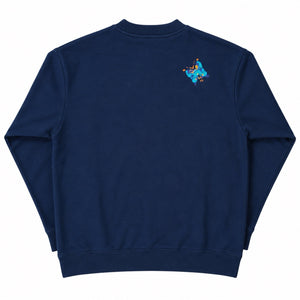 Louis Vuitton x Virgil Abloh FW22 Butterfly Embroidered Jumper، الصورة 2