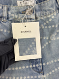 Chanel Logo Print Denim Jeans، الصورة 8