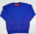 Louis Vuitton Monogram Electric Blue Gradient Crewneck Sweater، الصورة 4