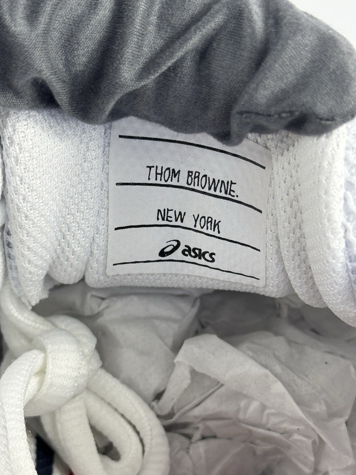 Thom Browne x Asics Gel Kayano 14 White (London Exclusive) Trainers, photo 9
