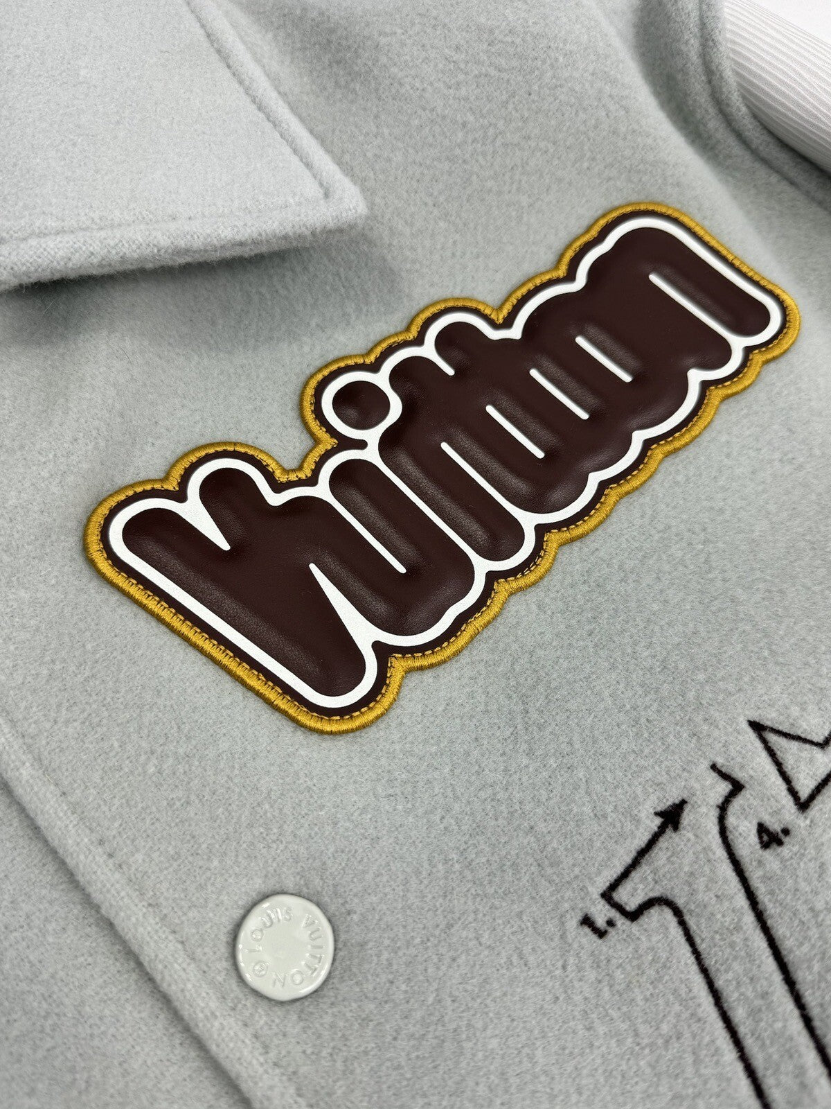 Louis Vuitton x Kidsuper Studios Varsity Jacket, photo 8