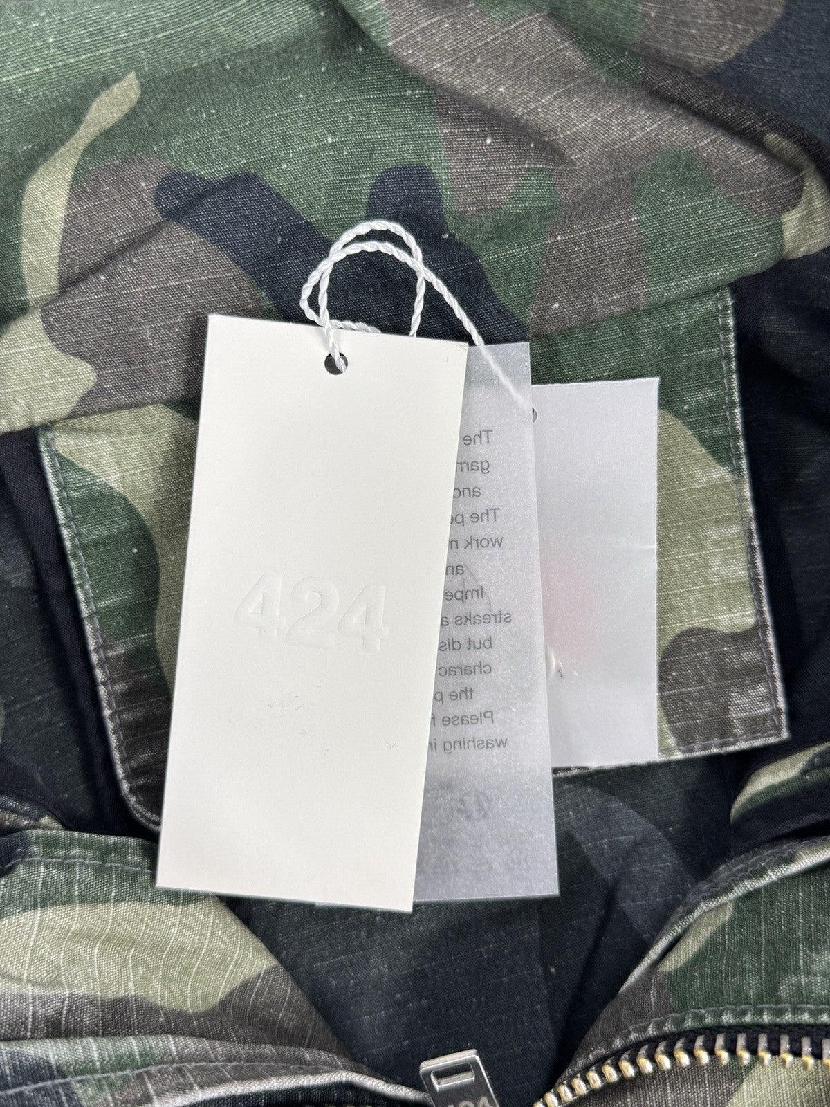424 Camouflage-Print Cotton-Ripstop Hooded Jacket, photo 6