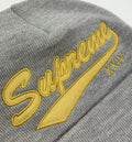 Supreme x New Era Logo Embroidered Beanie, photo 5