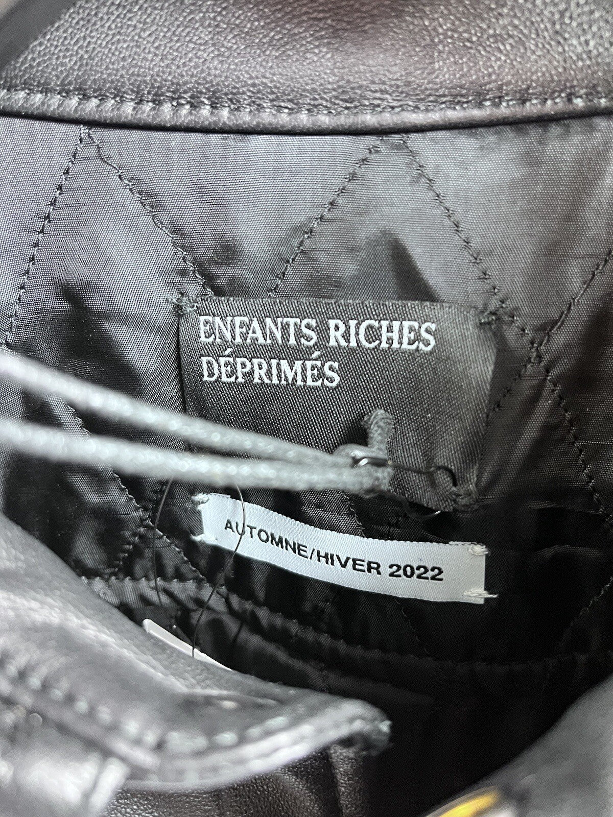 Enfants Riches Deprimes Sheep Leather Oversized Padded Over-shirt, photo 7