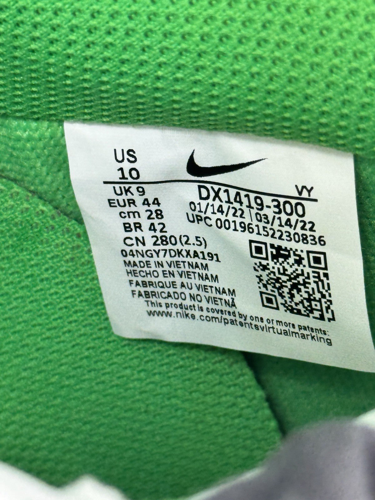 Nike Air Force 1 x Off-White Brooklyn Sneakers, photo 9