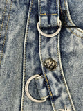 Balenciaga 2 in 1 Raver Japan Denim Jeans / Shorts, photo 10