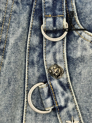 Balenciaga 2 in 1 Raver Japan Denim Jeans / Shorts, photo 10