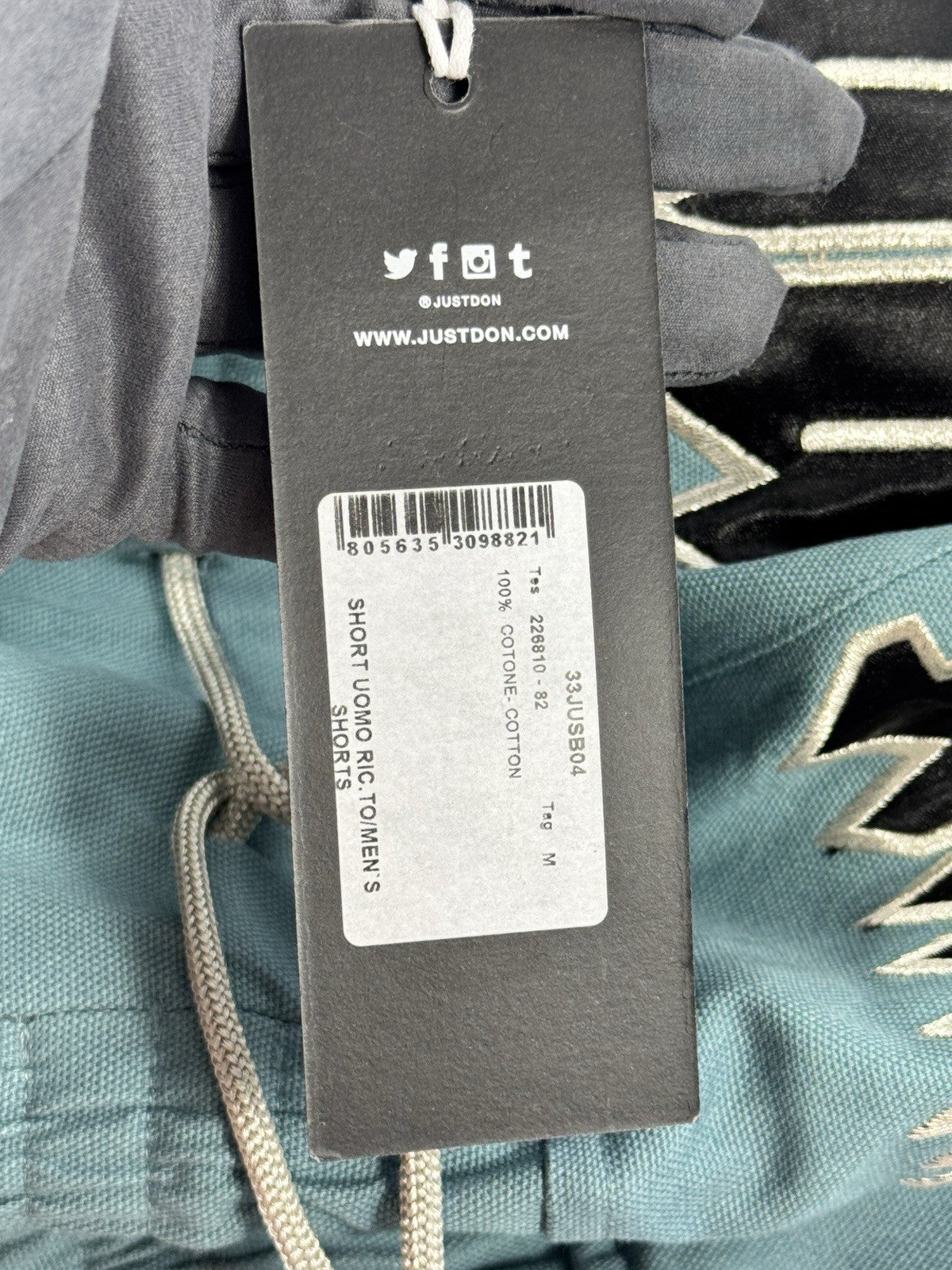 Just Don Ric To Cotton Shorts, photo 8