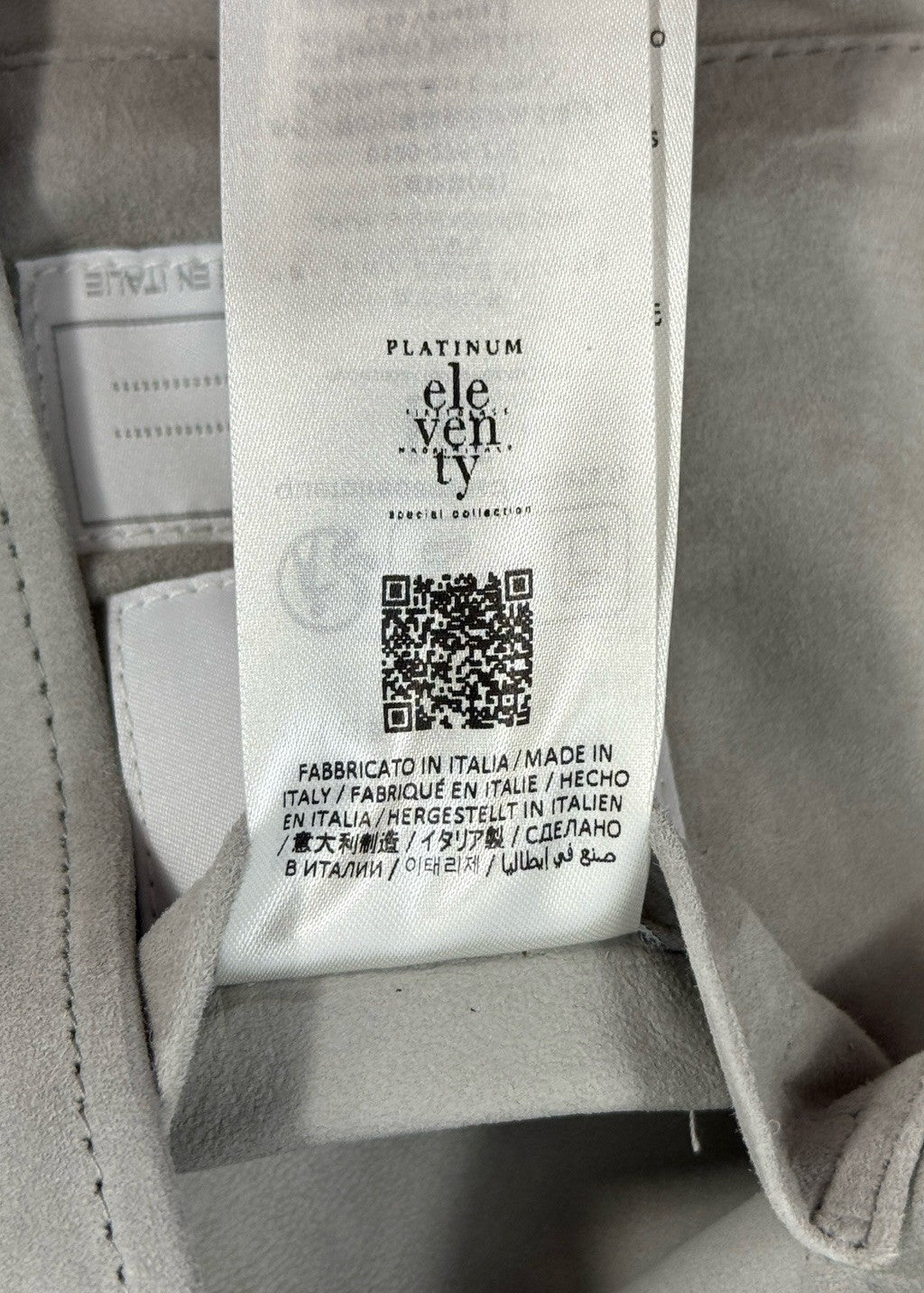 Eleventy Regular Fit Suede Jacket, photo 12
