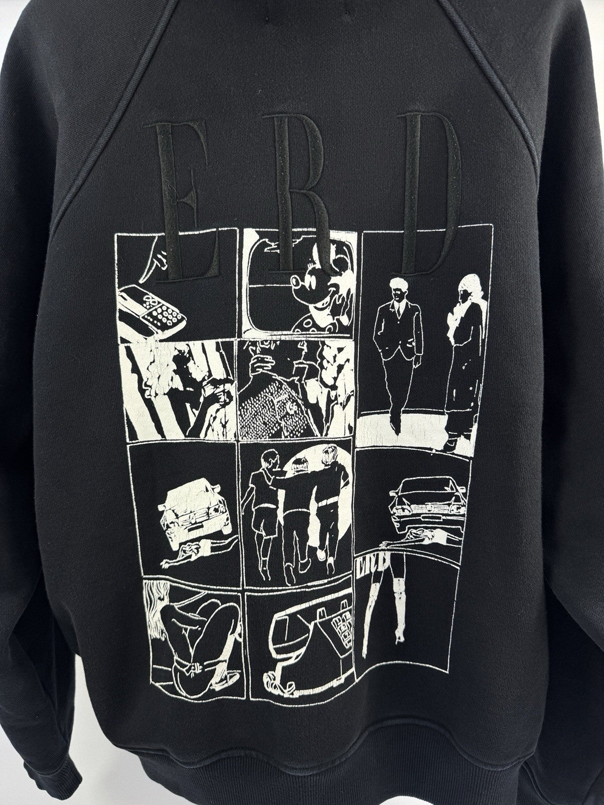 Enfants Riches Deprimes Embroidered Comic Print Oversized Hoodie, photo 5